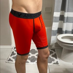 Worn American Eagle boxers